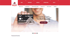 Desktop Screenshot of pldt.com